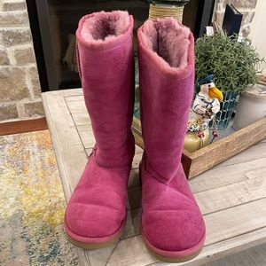 Purple Classic Tall Uggs Size 6